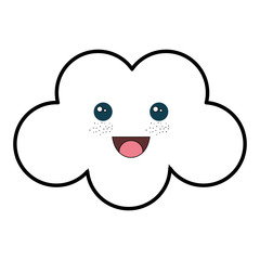 beautiful cloud babys icon vector illustration design graphic