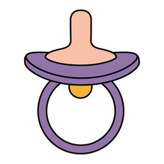 beautiful accessories babys icon vector illustration design graphic