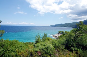 Traumhafte Küste in Griechenland