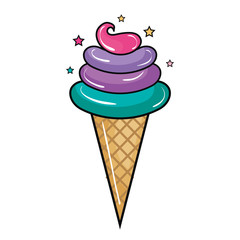 Sweet cream children icon vector illustration design graphic