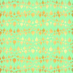 Golden DNA symbol seamless pattern. Simple illustration of DNA symbol vector pattern for web