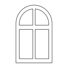 window icon over white background vector illustration