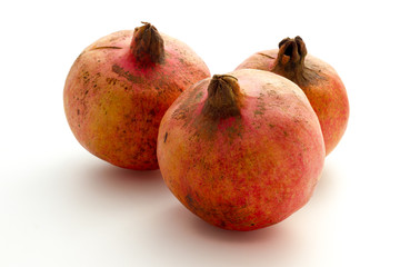 Tasty Pomegranate with its red beans