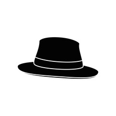 hat icon over white background vector illustration