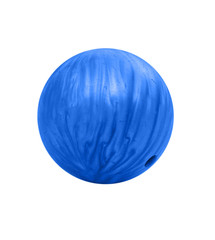 Bowling ball on white background