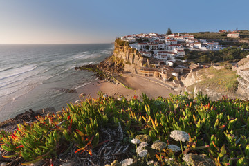 Azenhas do Mar Sintra Portugal - obrazy, fototapety, plakaty