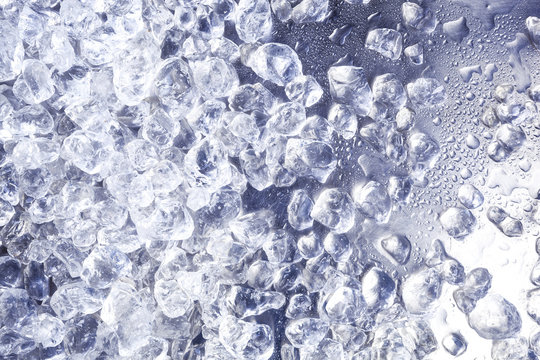 Crushed ice texture