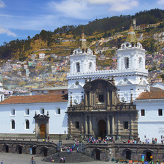Centro Historico de Quito Ecuador San Francisco