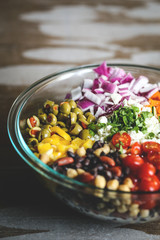 Mediterranean Bean Salad