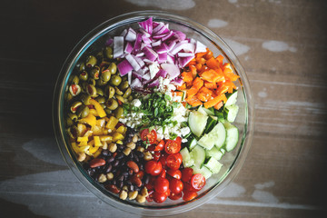 Mediterranean Bean Salad