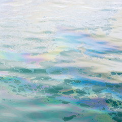 Fototapeta na wymiar abstract colrful oil slick on the water background