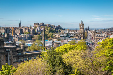 Fototapeta na wymiar Edinburgh city