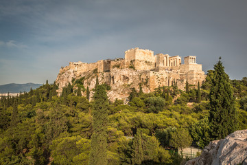 Fototapeta na wymiar View of Acropolis Athens