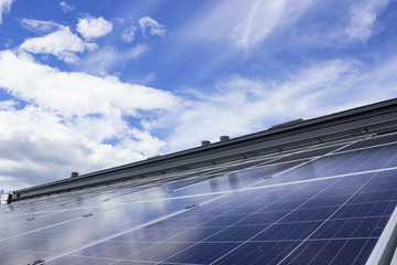 Solar cells producing electricity