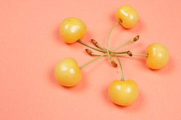 Yellow Cherry Pop Art