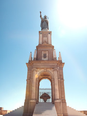 Fototapeta premium Santuari de Sant Salvador Spanien Mallorca