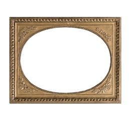 Gilded frame for paintings, mirrors or photos