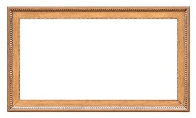 Wooden frame for paintings, mirrors or photos