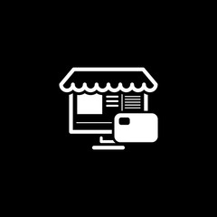 Online Store Icon. Business Concept.