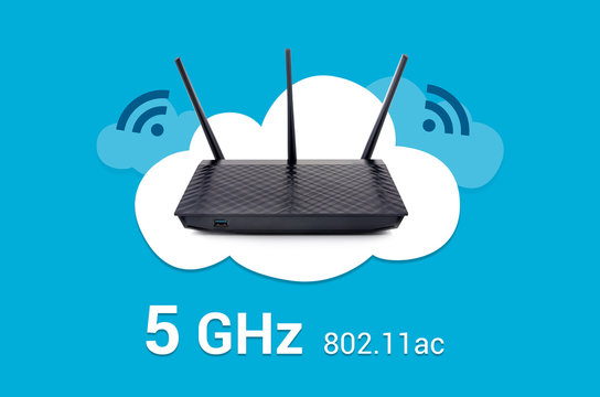 Wireless router on cloud composition