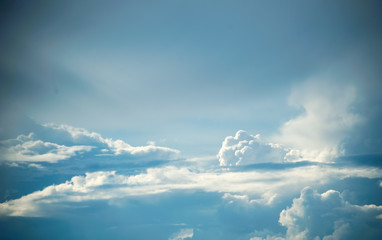 Fototapeta premium Clouds in the sky.