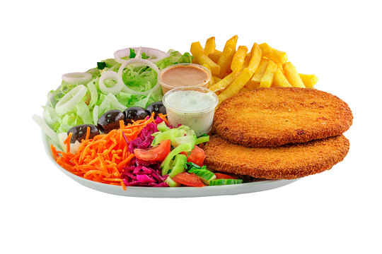Schnitzel Teller