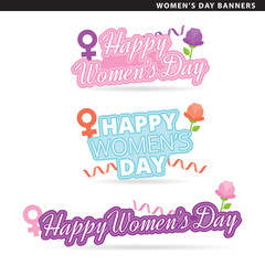 womens day banners