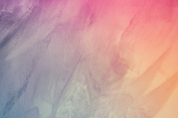 Textured rainbow painted background