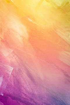 Textured rainbow painted background