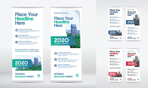 City Background Business Roll Up Design Template.Flag Banner Design. Can be adapt to Brochure, Annual Report, Magazine,Poster, Corporate Presentation,Flyer, Website