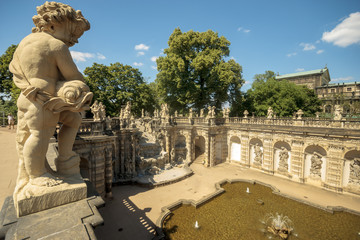 Fototapeta premium Zwinger Palace, Dresden, Saxony, Germany