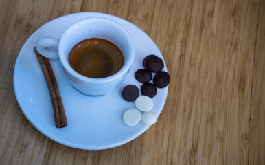 Coffee concept with coffee beans