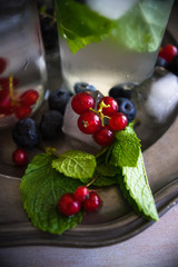 Organic food concept