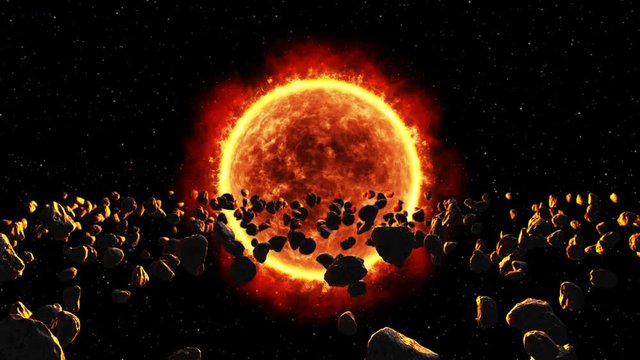 Accumulation of dormant asteroids next to the Sun
