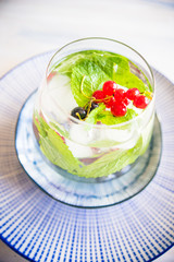 Organic food concept