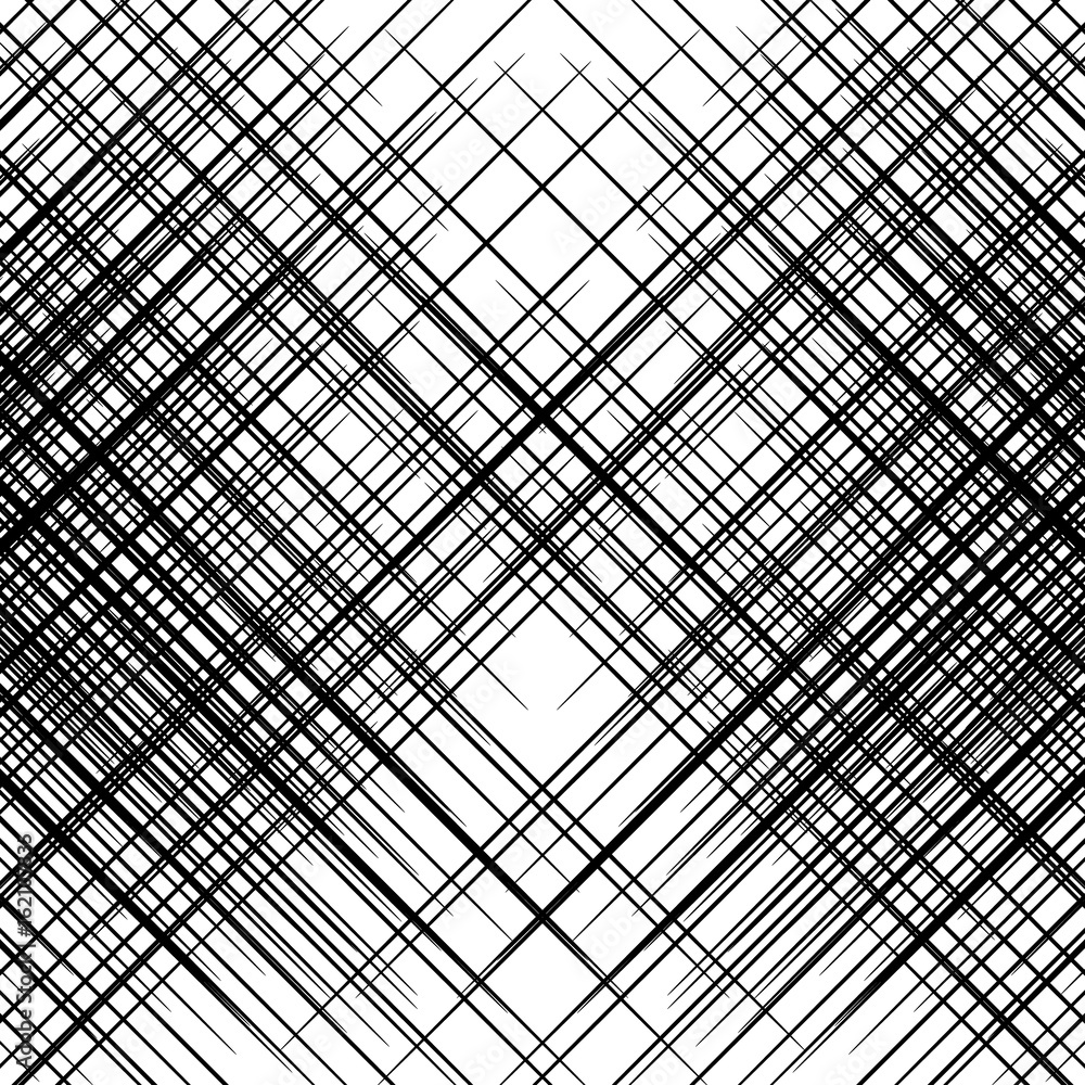 Aufkleber grid, mesh of slanting, oblique, diagonal lines. geometric pattern / texture with lines, stripes