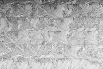black and white color marble wall or floor pattern background