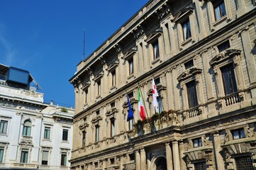 Obraz premium The municipality of Milan, Italy