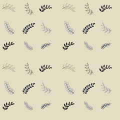 Leaf seamless pattern 2