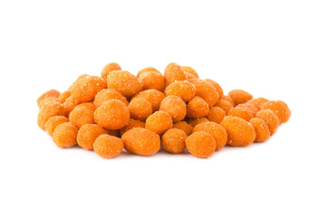 Crispy chilli peanuts snacks