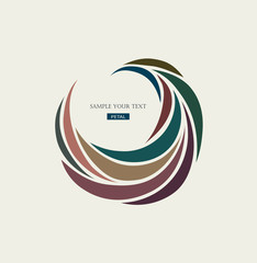 Vector logo design element