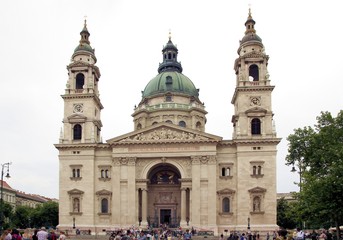 Fototapeta premium ST.Stephen's Basilica Church in center of Budapest