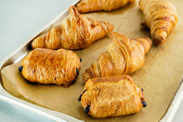 fresh croissants
