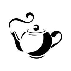 kettle hot silhouette