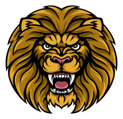 Lion Sports Mascot