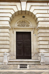 Paisiello Theater in Lecco, Italy, in memory of the classic musician Giovanni Paisiello (1740-1816) 