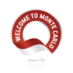 Welcome to Monte Carlo Monaco flag logo icon