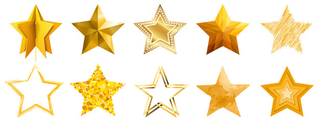 star compilation in different styles