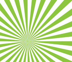 Obraz premium Vector Green rays On a transparent background