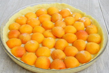 tarte aux abricote, d'été